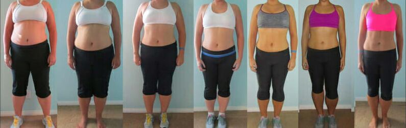 Raport foto cu privire la rezultatele pierderii în greutate pentru motivație