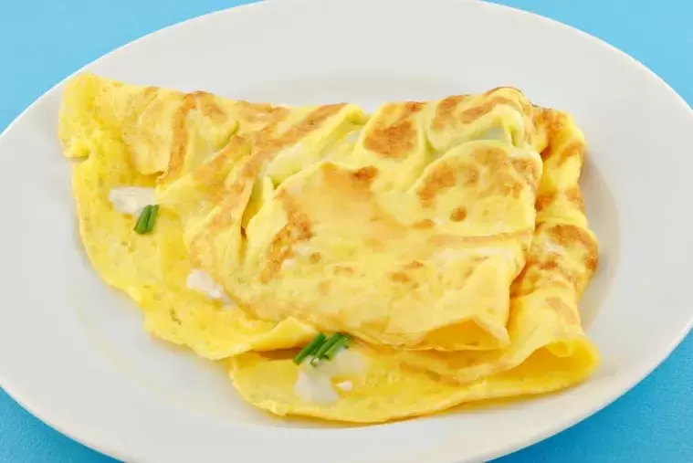 omletă cu brânză pentru o dietă fără carbohidrați